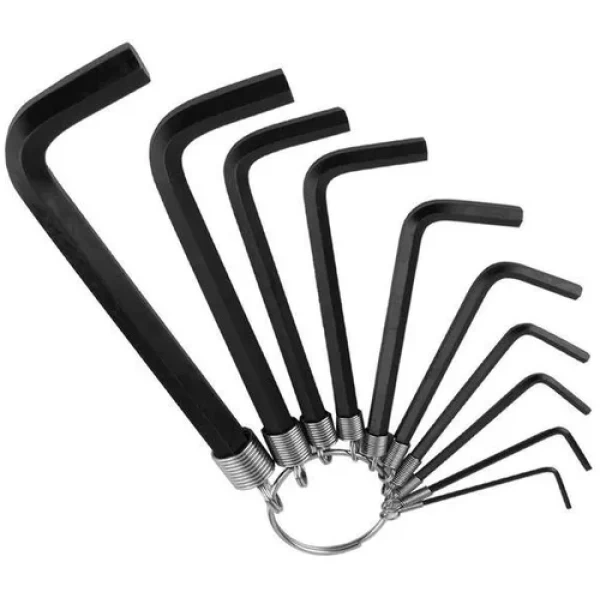 Juego de llaves allen 10 pzas