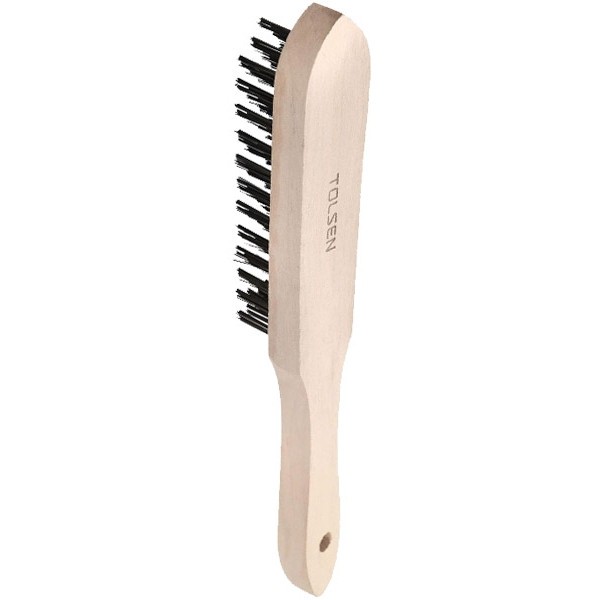 Cepillo mango de madera de 4 filas