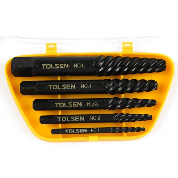 Juego de Extractor de tornillos 5pzs