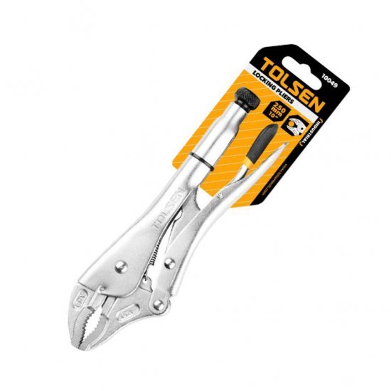 Vice Grip de presión curvo industrial 10"