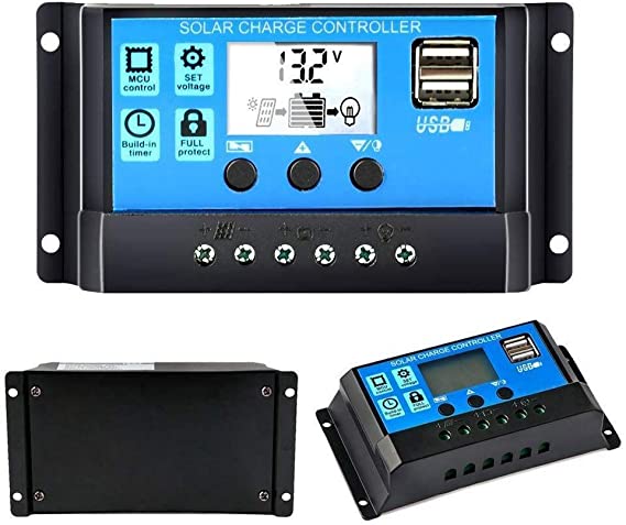 Controlador de Carga 20A 12/24V PWM