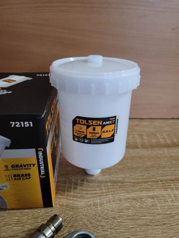 Pistola de vaso plástico para pintar - Imagen 5