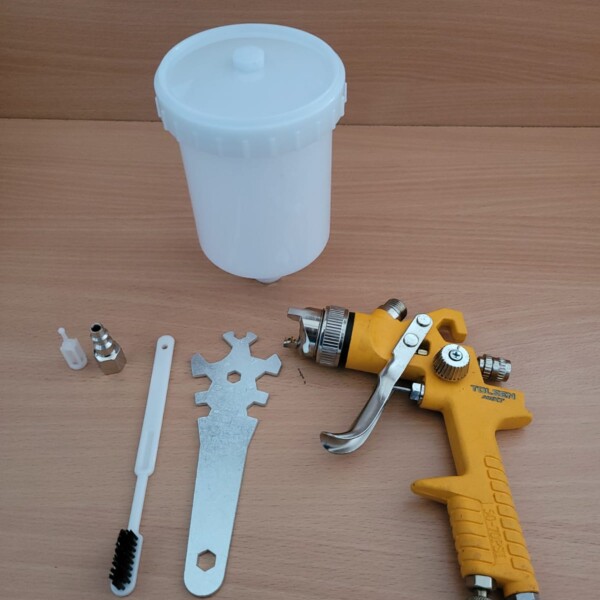 Pistola de vaso plástico para pintar