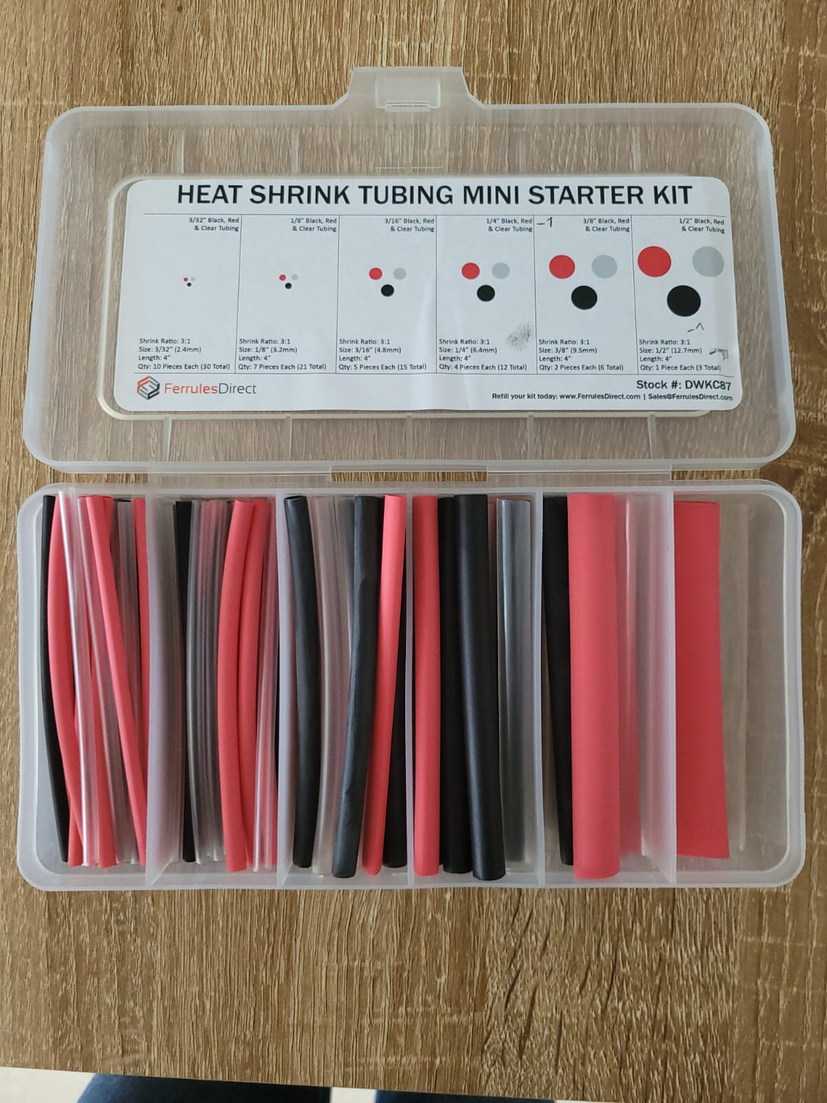 Kit de termoencogibles 85pzs