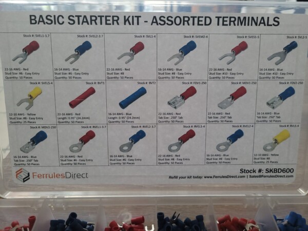 Kit de terminales eléctricas 800pzs - Imagen 3