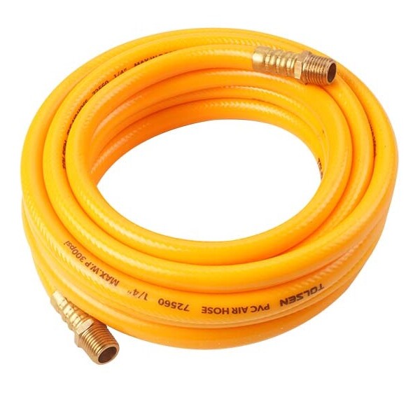 Manguera para comprensor de PVC 1/4" x 5m