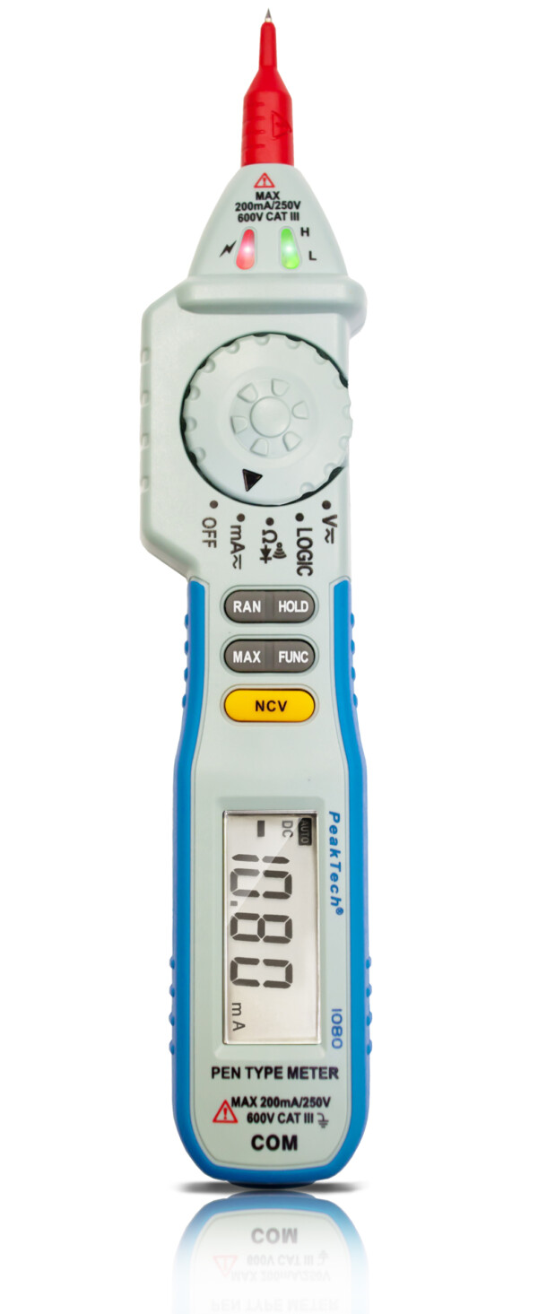 Multímetro Digital AC/DC 600V, LCD 2000 Counts - Imagen 2