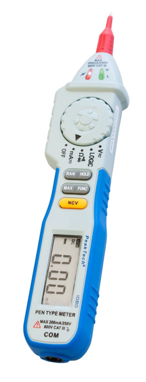 Multímetro Digital AC/DC 600V, LCD 2000 Counts - Imagen 3