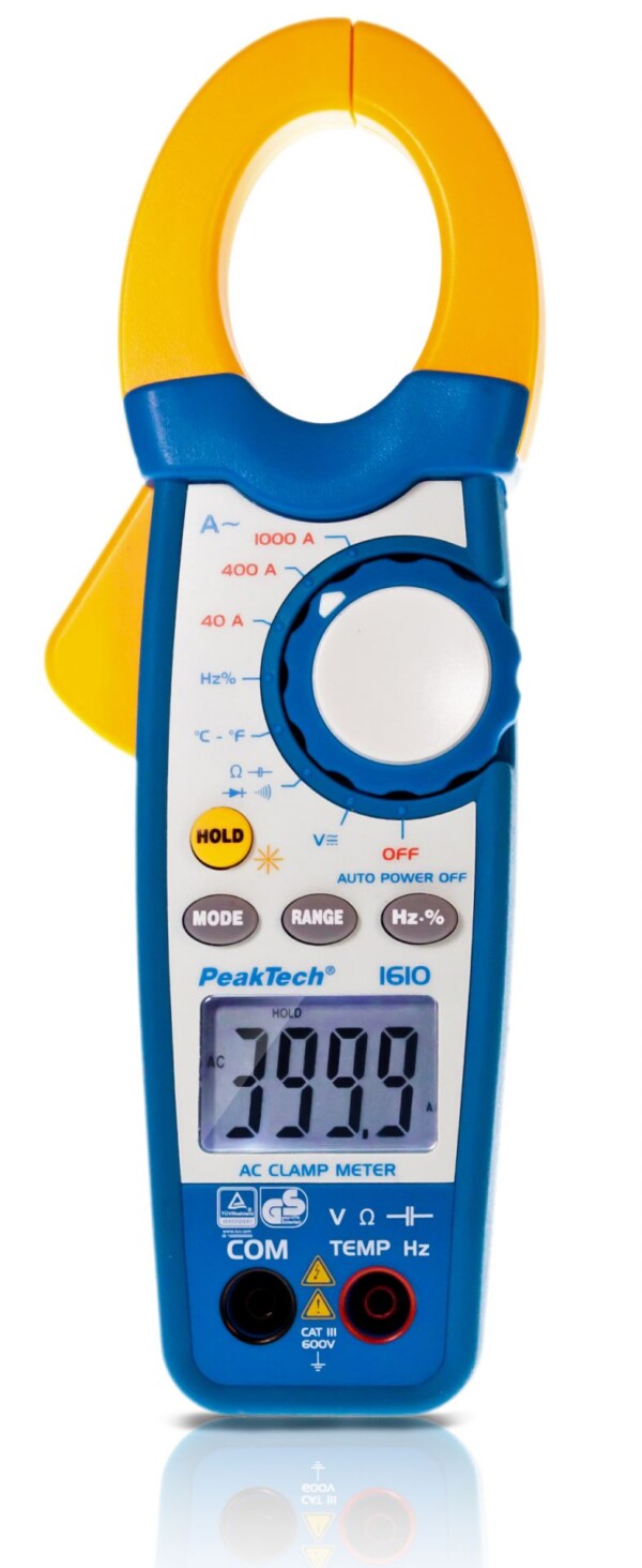 Medidor de Pinza, 4000 Counts 1000 A AC - Imagen 2