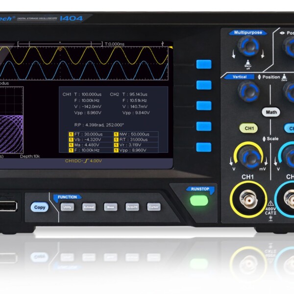 Osciloscopio digital 100 MHz / 2CH, 1 GS/s