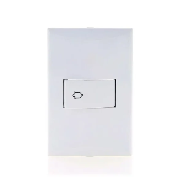 Pulsante timbre marfil