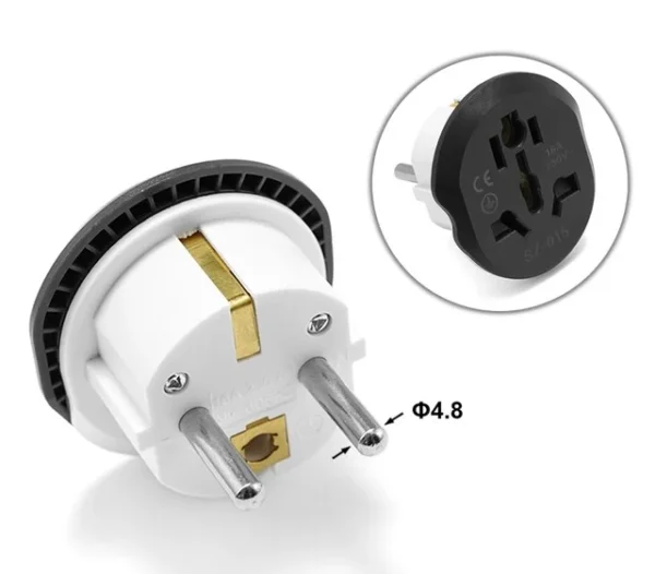 Adaptador De Enchufe de  E.E.U.U CN A UE