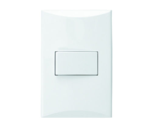 Switch Sencillo 15 A 125V Blanco Plata EAGLE