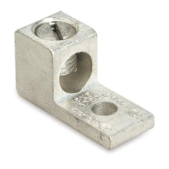Terminal Cadmiada Sencilla 14-6 TORNILLO 1/4" BURN