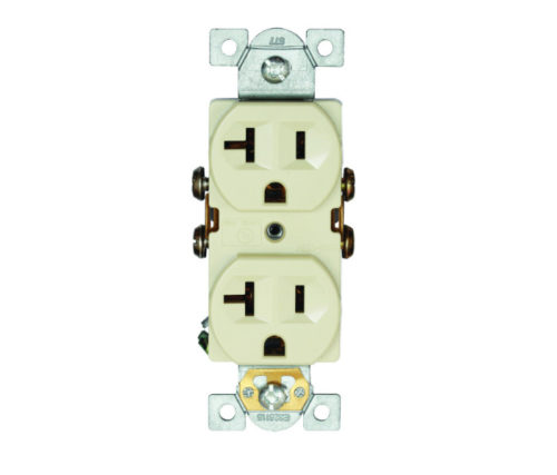 Armadura doble P , 20A 125V Beige Eagle