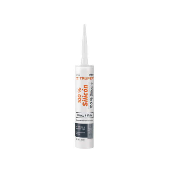 Sellador Blanco 100% Silicon de 280ML
