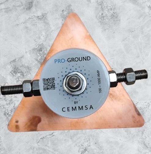 Kit de Electrodo Magnetoactivo en delta de cobre, 100 a 1000 AMP + brújula+nivelado+ 2pzs saco activador 11.3kg c/u Marca:  Proground Modelo: Pro100 - Imagen 2