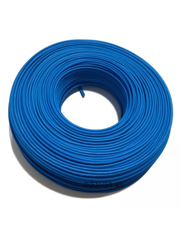 Cable Azul flexible extra deslizante para instalaciones domésticas e industriales/ 0,75mm2 /100m - Imagen 2