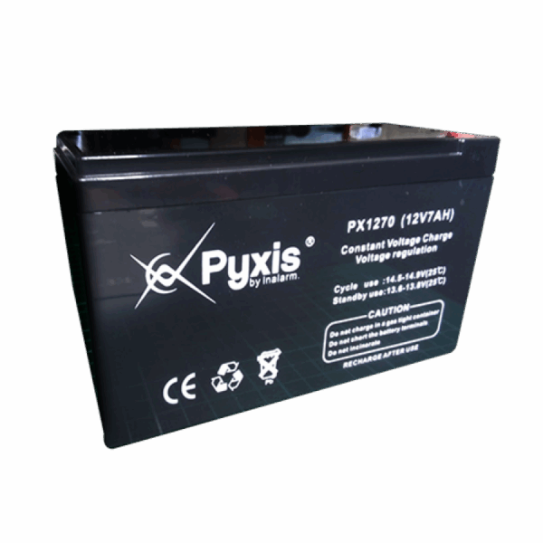 Batería Recargable 12V/7A Pyxis
