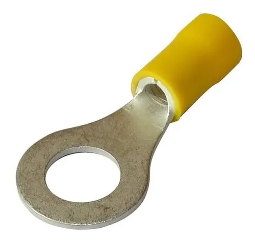 Terminal Electrica 12-10AWG Tipo argolla amarilla