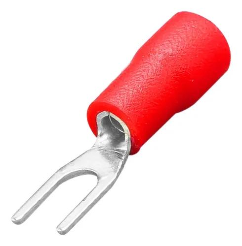 TERMINAL ELECTRICA 22-16AWG TIPO U ROJA