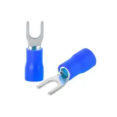 TERMINAL ELECTRICA 16-14AWG  TIPO U AZUL