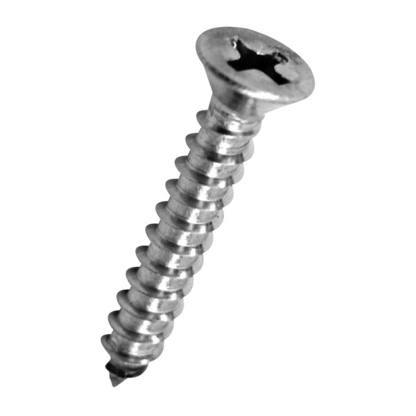 TORNILLO DE METAL PLANO 12X1 1/2´" UNIVERSAL BOLSA 10UNIDADES