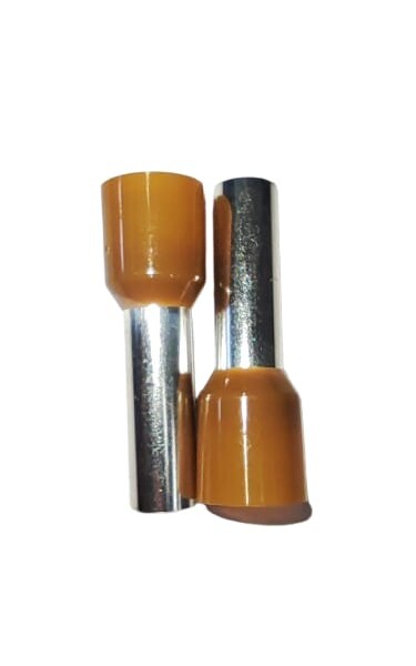 TERMINAL TIPO PIN VACÍO #4AWG CAFE