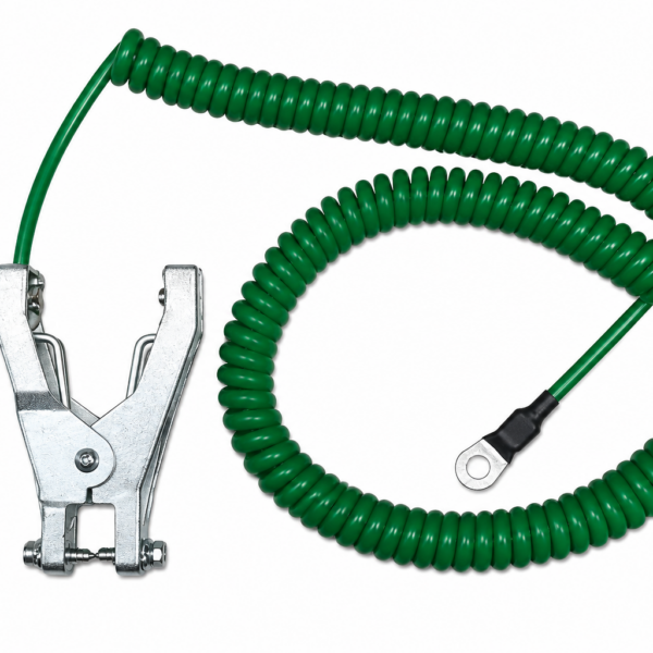 Abrazadera SC-01 con cable en espiral de 4 m y terminal (Certificación ATEX)