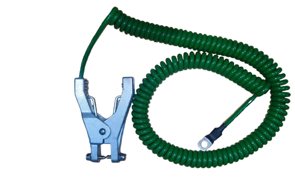 Abrazadera SC-01 con cable en espiral de 4 m y terminal (Certificación ATEX)