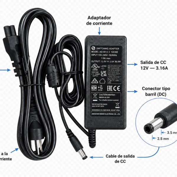 Adaptador de corriente Switching