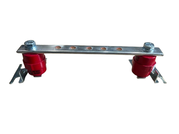 BARRA EQUIPOTENCIAL ACERO INOX. DE 20X5X200MM