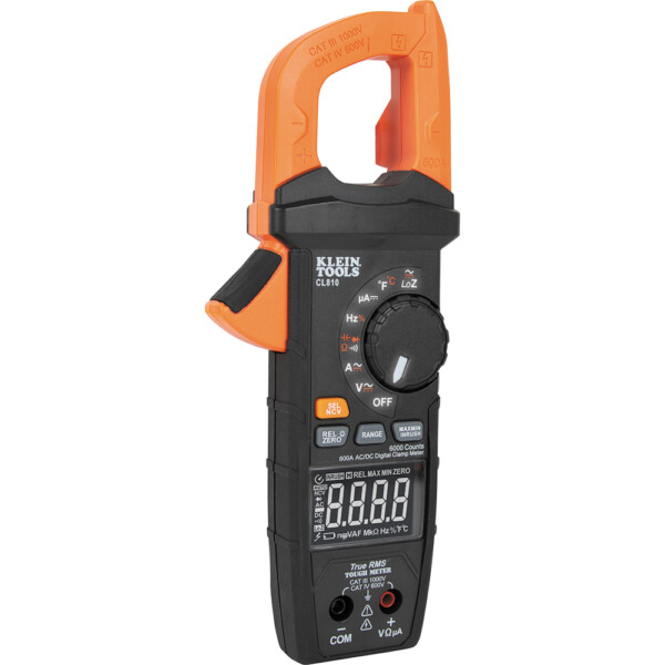 LIQUIDACIÓN Amperímetro TRMS de rango automático 600A AC/DC con luz de trabajo