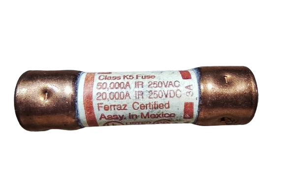 Fusible de un solo uso / acción rápida 250V, 3A